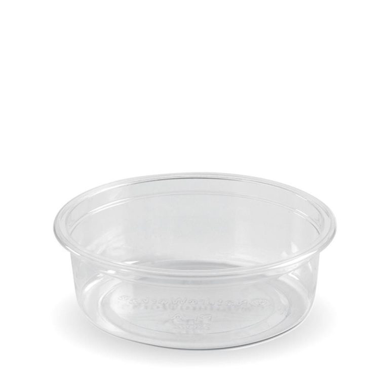 Plastic 4oz Sauce Container with Hinged Lids SC4 100ml